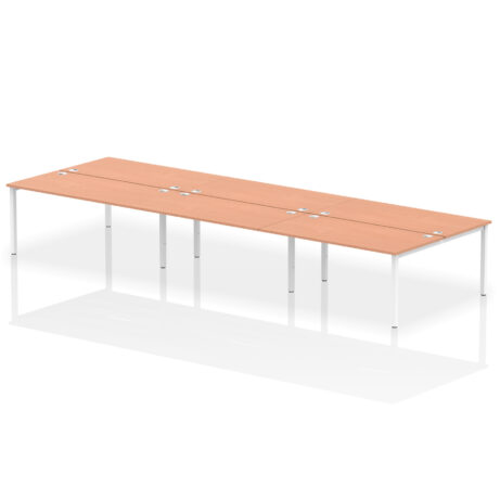 Impulse B2B Bench Desk – 6 Person