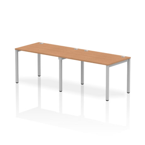 Impulse Single Row Bench Desk – 2 Person