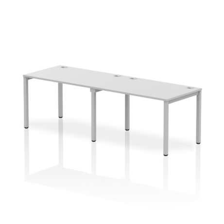 Impulse Single Row Bench Desk – 2 Person