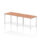 Impulse Single Row Bench Desk – 2 Person