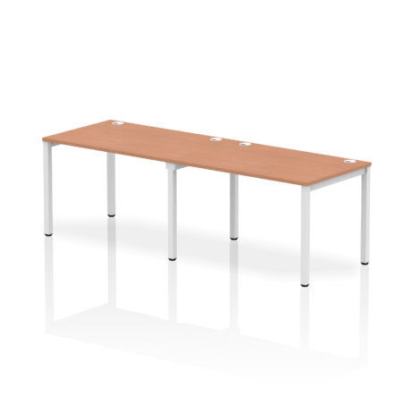 Impulse Single Row Bench Desk – 2 Person