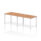 Impulse Single Row Bench Desk – 2 Person