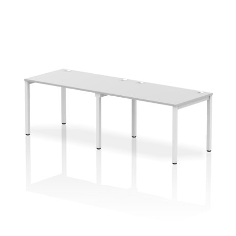 Impulse Single Row Bench Desk – 2 Person