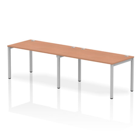 Impulse Single Row Bench Desk – 2 Person