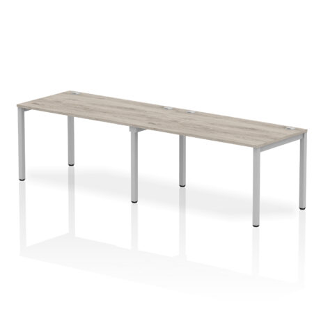 Impulse Single Row Bench Desk – 2 Person