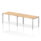 Impulse Single Row Bench Desk – 2 Person