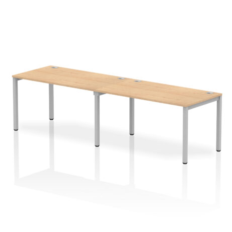 Impulse Single Row Bench Desk – 2 Person