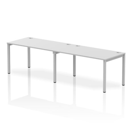 Impulse Single Row Bench Desk – 2 Person