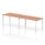 Impulse Single Row Bench Desk – 2 Person