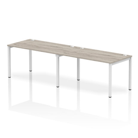 Impulse Single Row Bench Desk – 2 Person