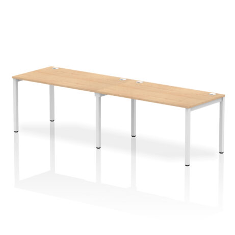 Impulse Single Row Bench Desk – 2 Person