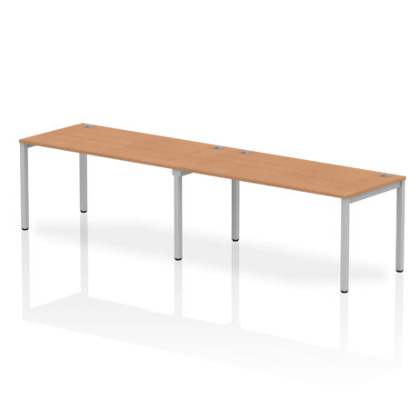 Impulse Single Row Bench Desk – 2 Person