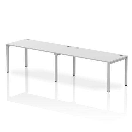 Impulse Single Row Bench Desk – 2 Person