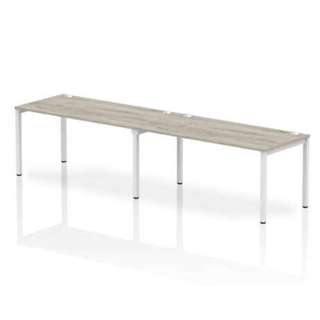 Impulse Single Row Bench Desk – 2 Person