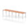 Impulse Single Row Bench Desk – 3 Person