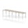 Impulse Single Row Bench Desk – 3 Person
