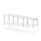 Impulse Single Row Bench Desk – 3 Person