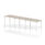 Impulse Single Row Bench Desk – 3 Person