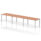 Impulse Single Row Bench Desk – 3 Person