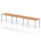 Impulse Single Row Bench Desk – 3 Person