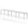 Impulse Single Row Bench Desk – 3 Person