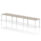 Impulse Single Row Bench Desk – 3 Person