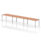 Impulse Single Row Bench Desk – 3 Person