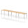 Impulse Single Row Bench Desk – 3 Person
