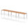 Impulse Single Row Bench Desk – 3 Person