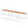 Impulse Single Row Bench Desk – 3 Person
