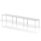 Impulse Single Row Bench Desk – 3 Person