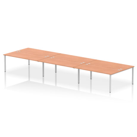 Impulse B2B Bench Desk – 6 Person