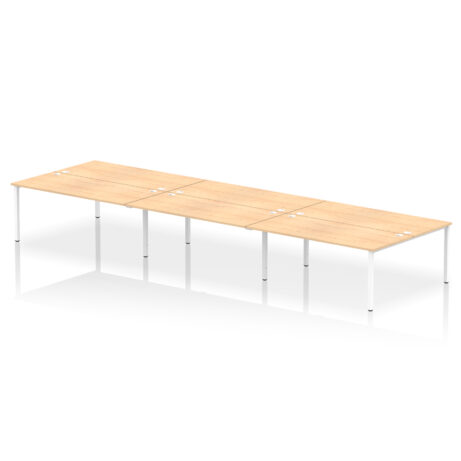 Impulse B2B Bench Desk – 6 Person