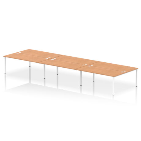 Impulse B2B Bench Desk – 6 Person