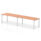 Impulse Single Row Bench Desk – 2 Person