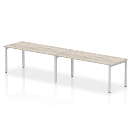 Impulse Single Row Bench Desk – 2 Person