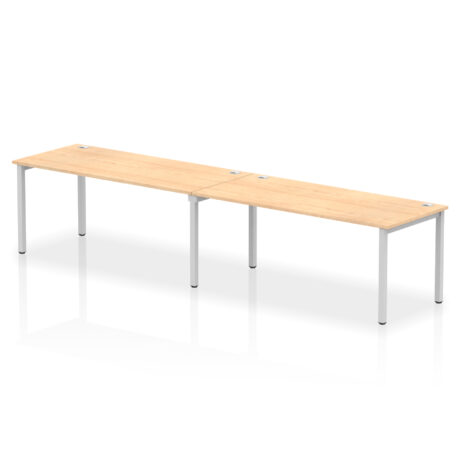 Impulse Single Row Bench Desk – 2 Person