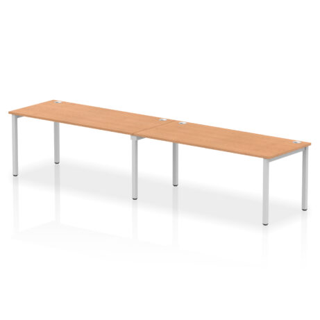 Impulse Single Row Bench Desk – 2 Person