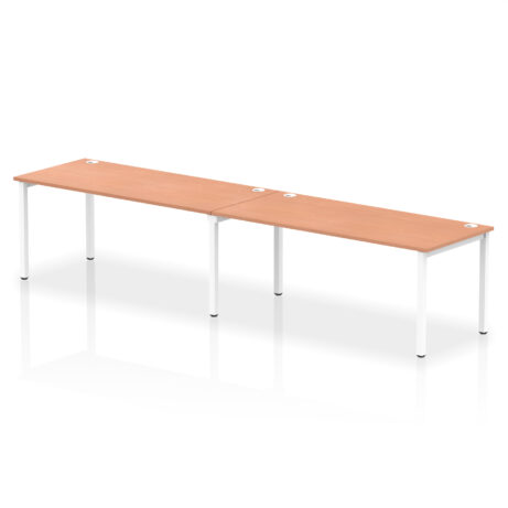 Impulse Single Row Bench Desk – 2 Person
