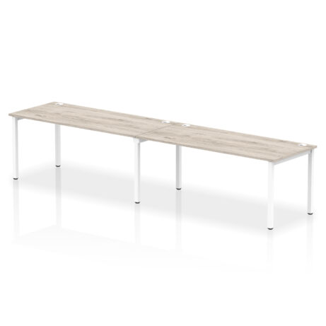 Impulse Single Row Bench Desk – 2 Person