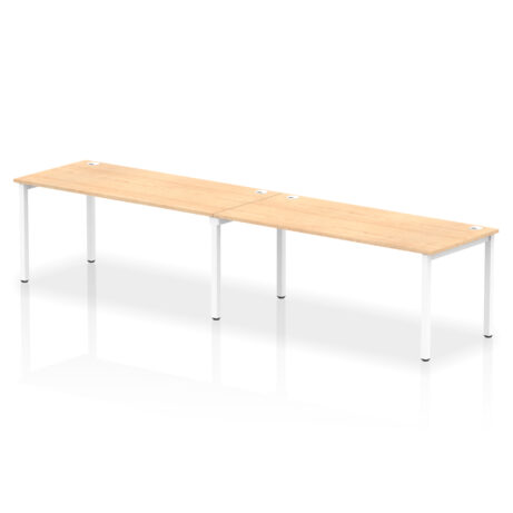 Impulse Single Row Bench Desk – 2 Person