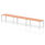 Impulse Single Row Bench Desk – 3 Person