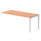 Impulse Single Row Bench Desk Extension Kit