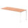 Impulse Single Row Bench Desk Extension Kit