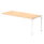 Impulse Single Row Bench Desk Extension Kit