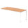 Impulse Single Row Bench Desk Extension Kit