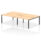 Impulse B2B Bench Desk – 4 Person