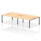 Impulse B2B Bench Desk – 4 Person