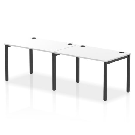 Impulse Single Row Bench Desk – 2 Person