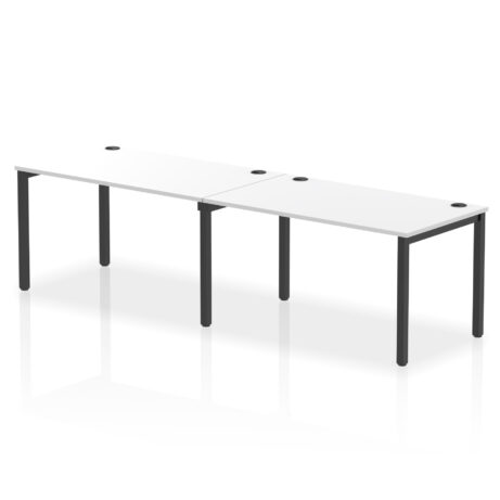 Impulse Single Row Bench Desk – 2 Person